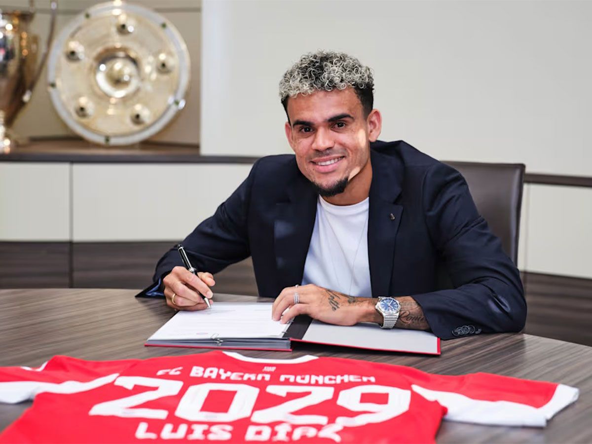 بايرن ميونيخ يتعاقد رسميا مع الكولومبي لويس دياز