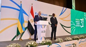 وزير الري يشارك في الاحتفال بالذكرى الحادية والثلاثين لعيد التحرير الوطني لرواندا