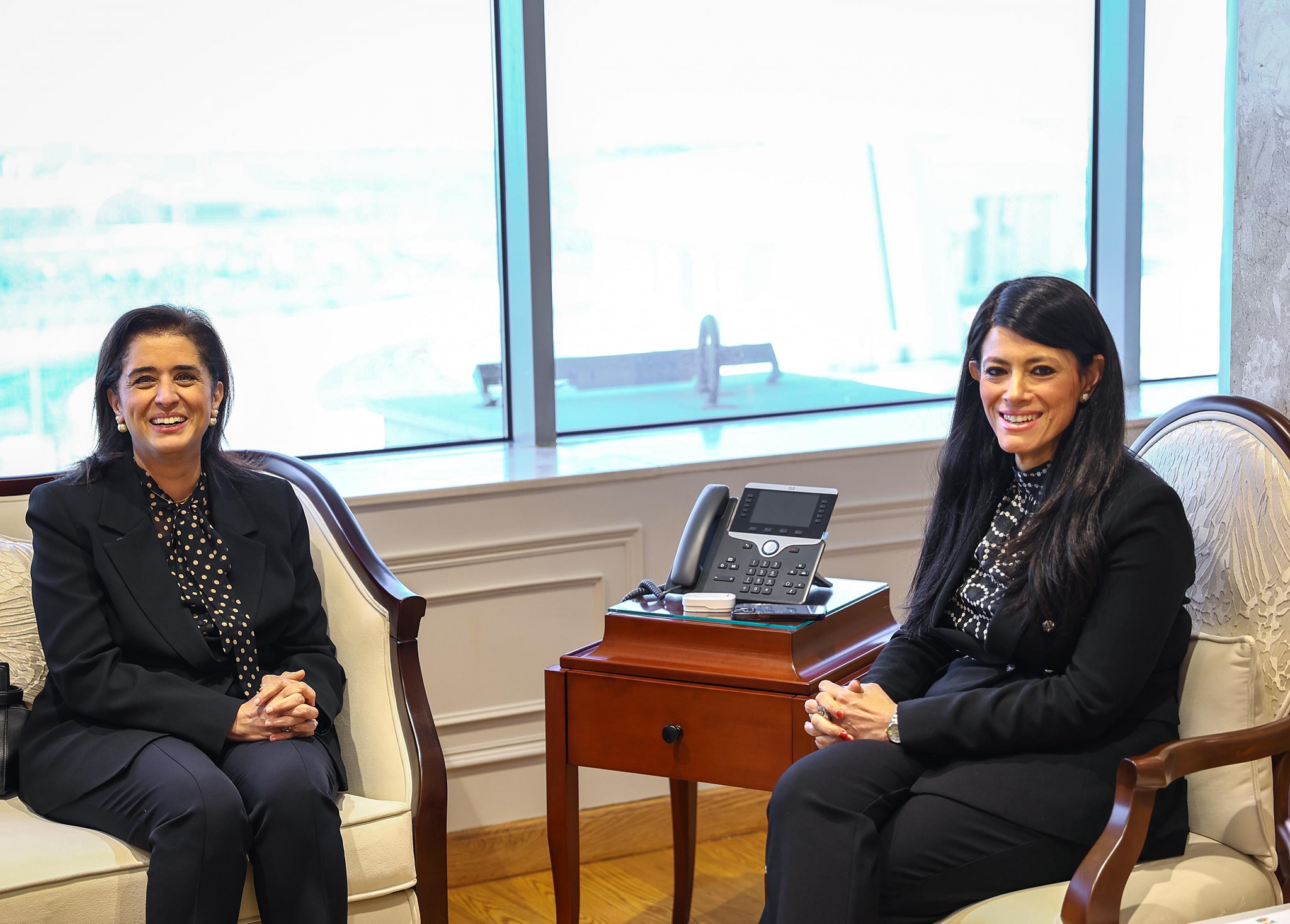 المشاط تبحث  تعزيز سياسات الصحة في خطة التنمية متوسطة المدى