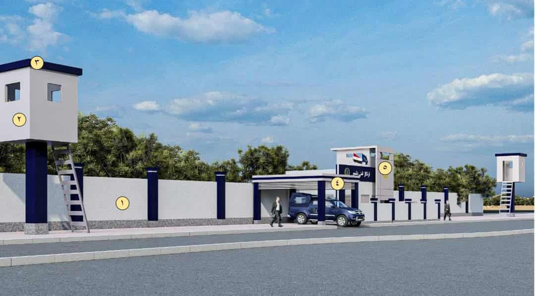 المنيا تُعيد تأهيل مدخلها الشمالي وتُجدد نقطة ارتكاز دمشير الأمنية