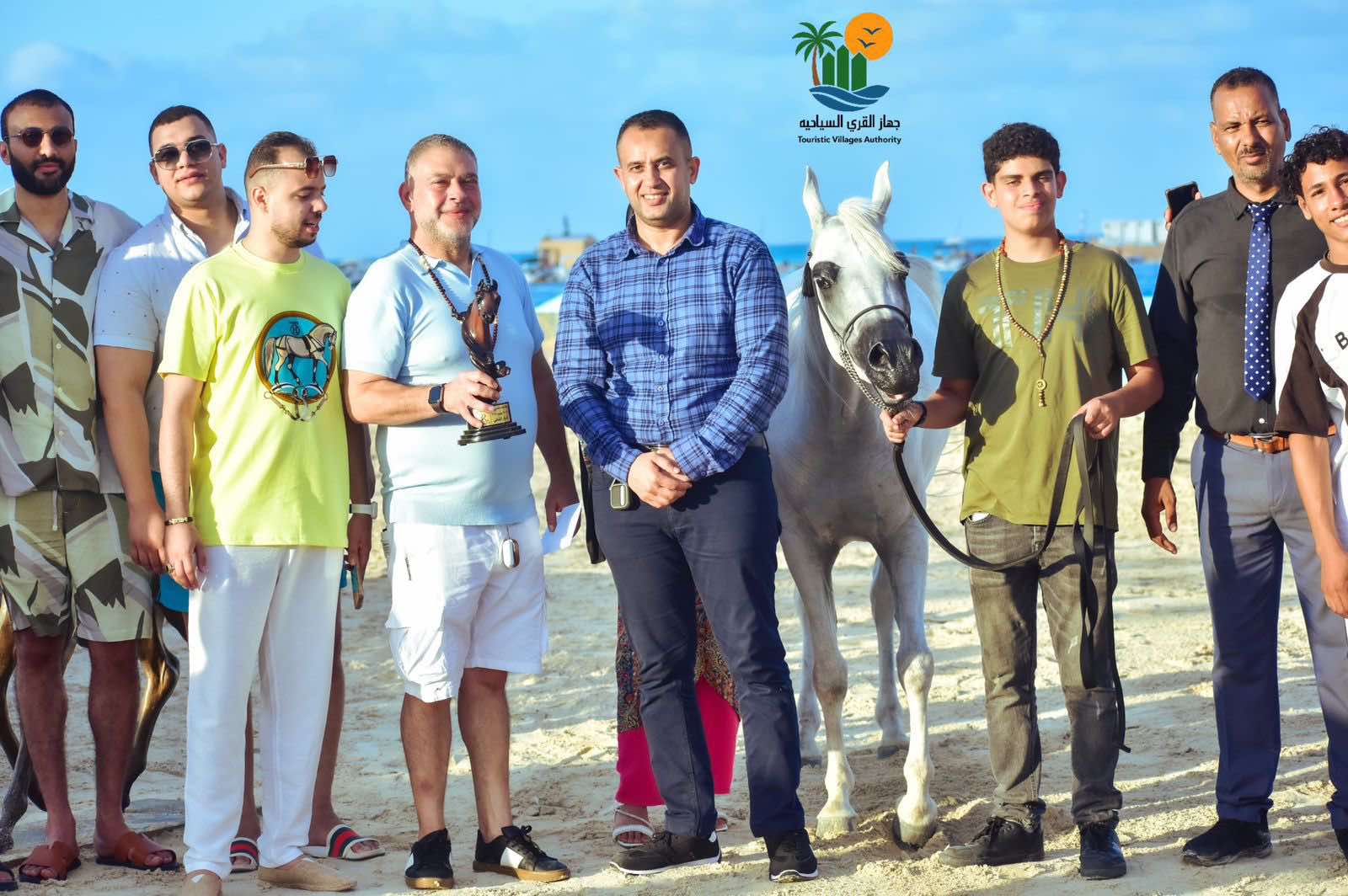 رئيس جهاز القري السياحية يشهد فعاليات بطولة الخيول العربية بالساحل الشمالى