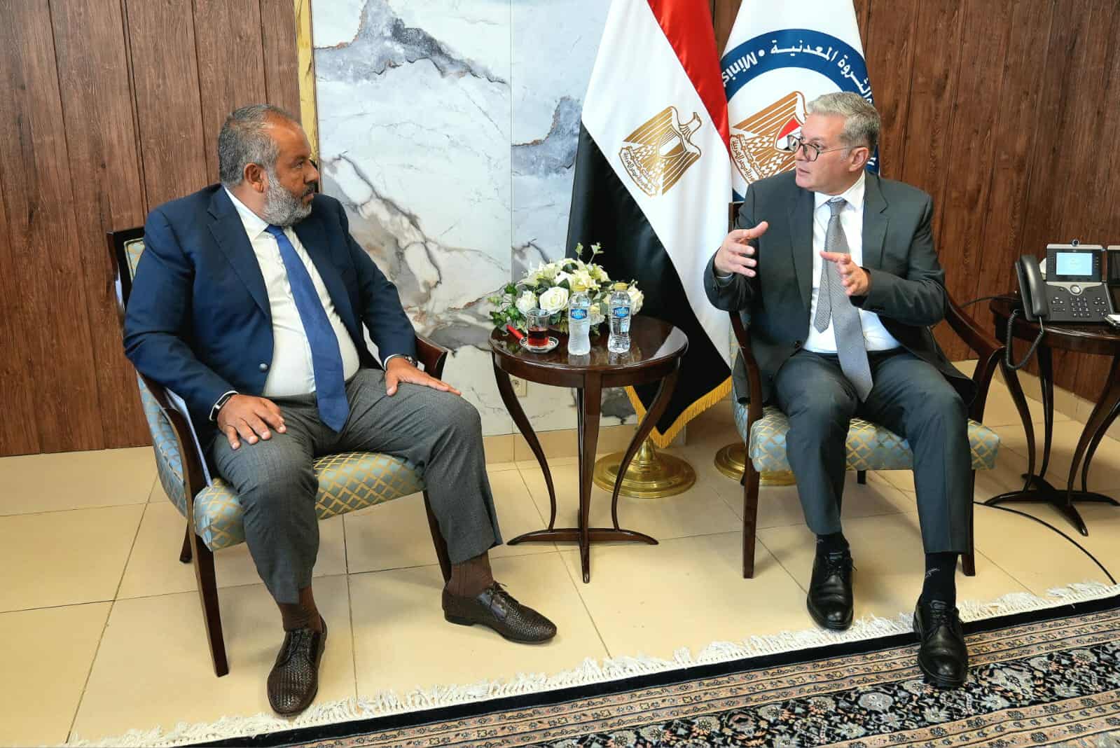 بدوي: نشجع القطاع الخاص على الاستثمار بصناعة الفوسفات