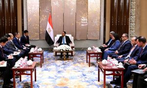 رئيس الوزراء يلتقي رئيس مجلس إدارة شركة “تيدا” الصينية القابضة