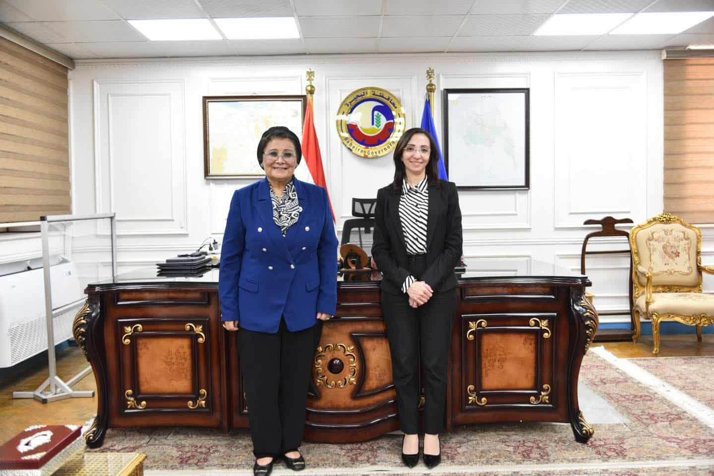 محافظ البحيرة تستقبل نائب وزير الصحة لبحث استراتيجيات خفض معدلات الولادات القيصرية