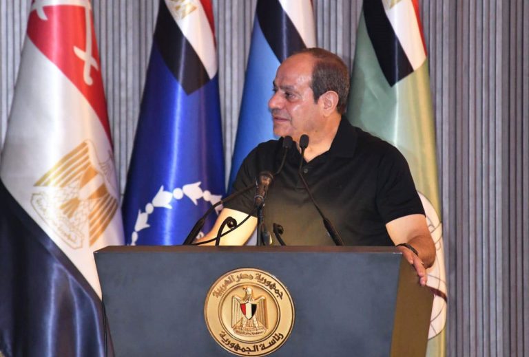 السيسي: جهودنا مستمرة في غزة رغم التحديات
