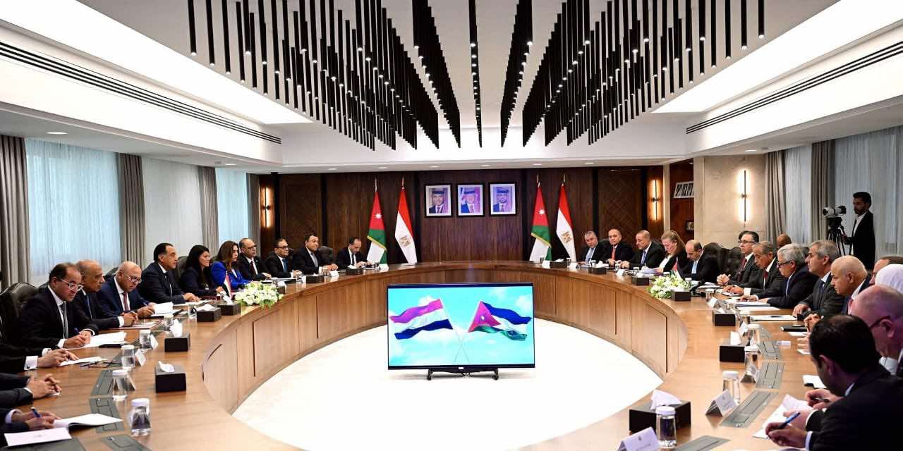 مصر والأردن ترسمان خارطة تعاون جديدة تشمل الطاقة والنقل والصناعة