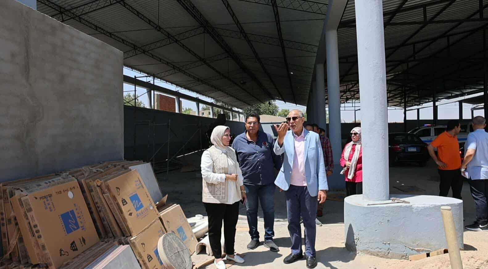 تمهيدًا لافتتاحه قريبًا.. محافظ المنيا يتابع الأعمال الإنشائية بمجمع المواقف المطور على مساحة 6 آلاف متر مربع