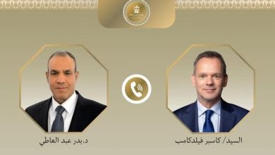 مصر وهولندا تبحثان التوترات الأمنية والأوضاع في غزة