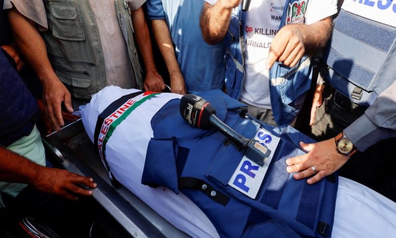 فلسطين تدين استهداف الصحفيين في غزة وتدعو لتحقيق دولي