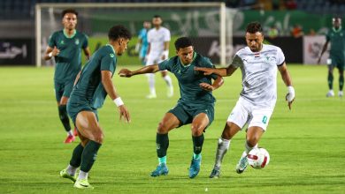 مباراة الجولة الاولي للدوري المصري بين المصري والاتحاد