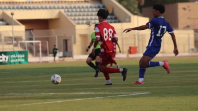 مباراة من الجولة الأولى لدوري المحترفين بين اسوان وبلدية المحلة