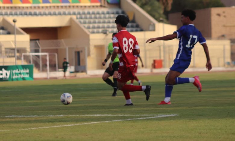 مباراة من الجولة الأولى لدوري المحترفين بين اسوان وبلدية المحلة