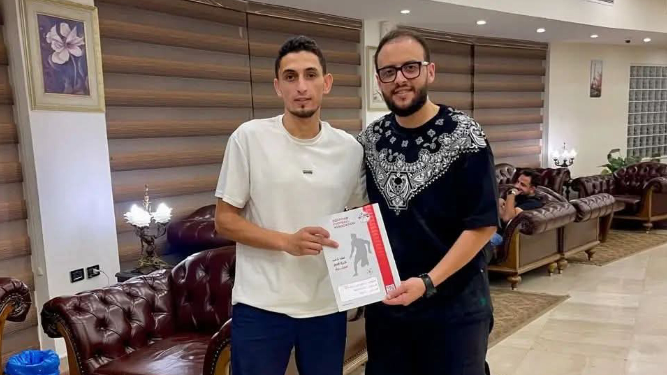 بلدية المحلة يتعاقد مع المهاجم الفلسطيني عبدالله وشاح