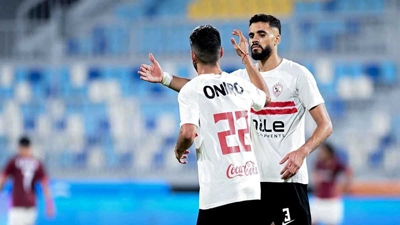 موعد مباراة الزمالك فى الدوري المصري أمام المقاولون العرب