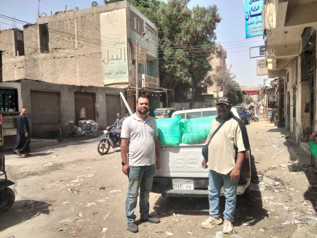 الجيزة:ضبط 38.5 طن دقيق بلدي مدعم قبل بيعها بالسوق السوداء