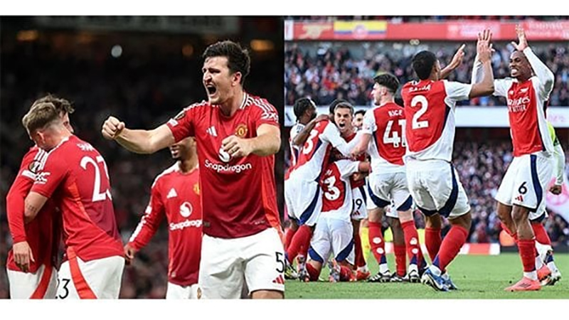 مانشستر يونايتد يتحدى أرسنال في أول قمة نارية بالدوري الإنجليزي 2025