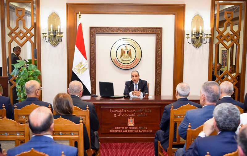 افتتاح النسخة الأولى من المؤتمر السنوي لرؤساء البعثات المصرية في الخارج