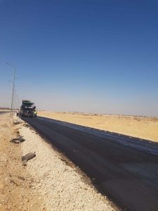 رئيس جهاز مدينة سفنكس الجديدة يتفقد مشروعات الطرق والمرافق