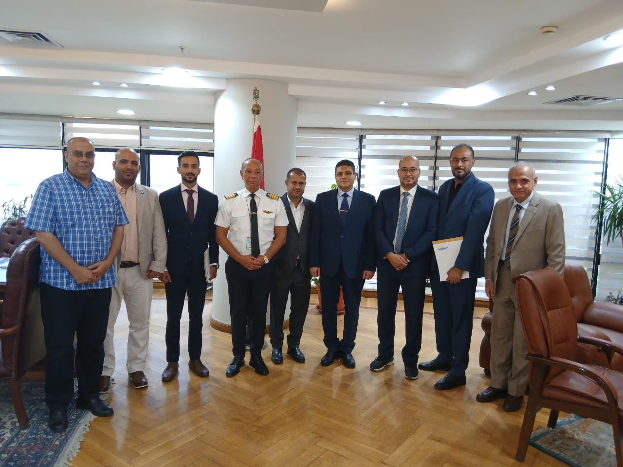 سلطة الطيران المدني المصرية تختتم الدورة التدريبية المتقدمة لتراخيص أمن الطيران لمديري الطيران المدني والأرصاد بدولة اليمن