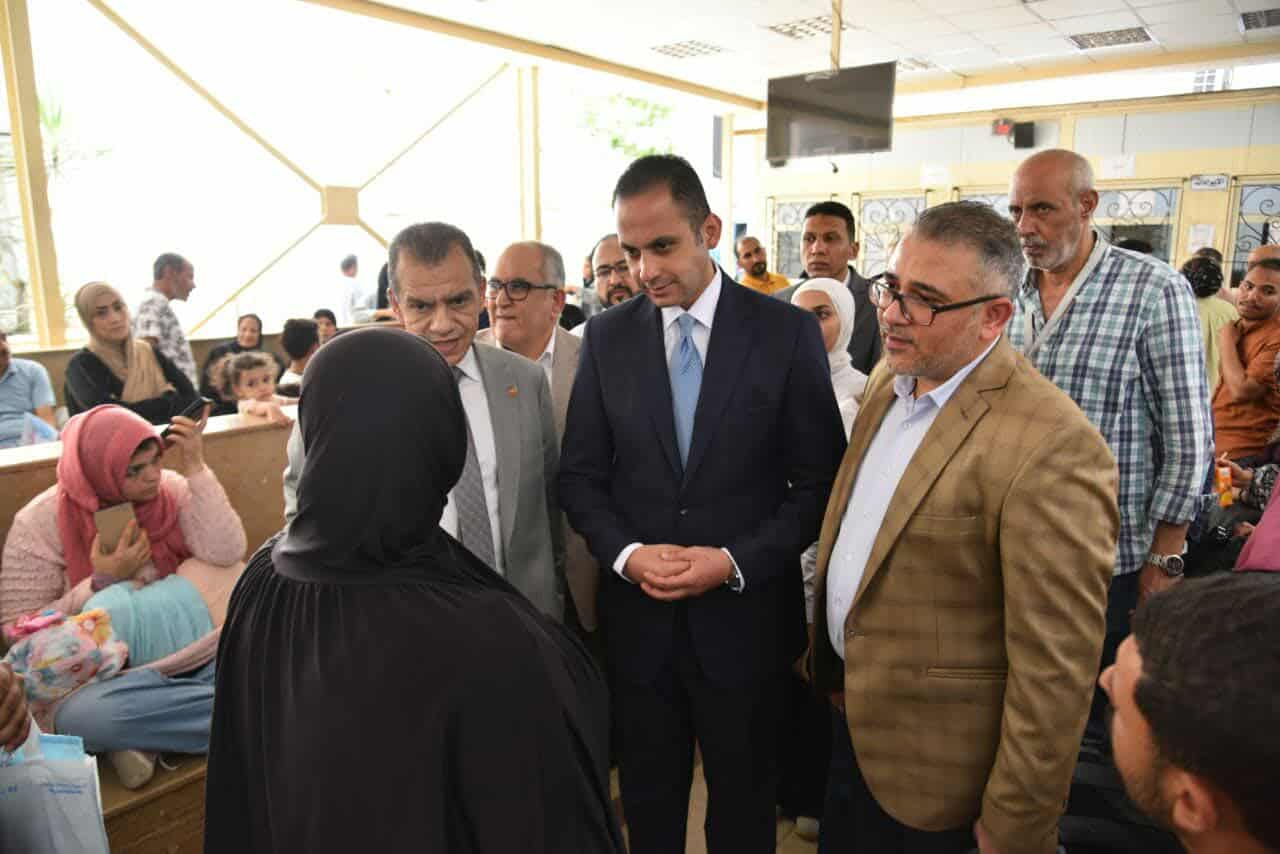 نائب وزير الصحة يتفقد مستشفى أطفال مصر لمتابعة تطويرها