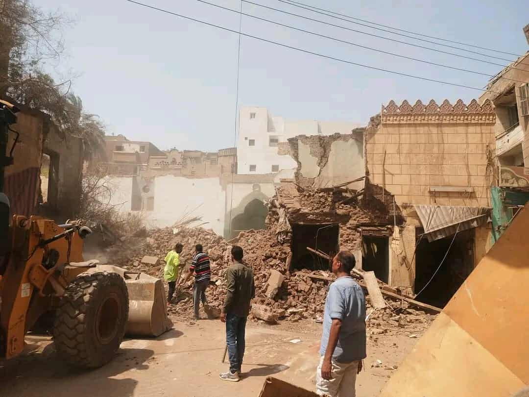 بعد مناشدات مكثفة.. إزالة مسجد اليوسفي لإعادة بناؤة وتطويره بأسيوط