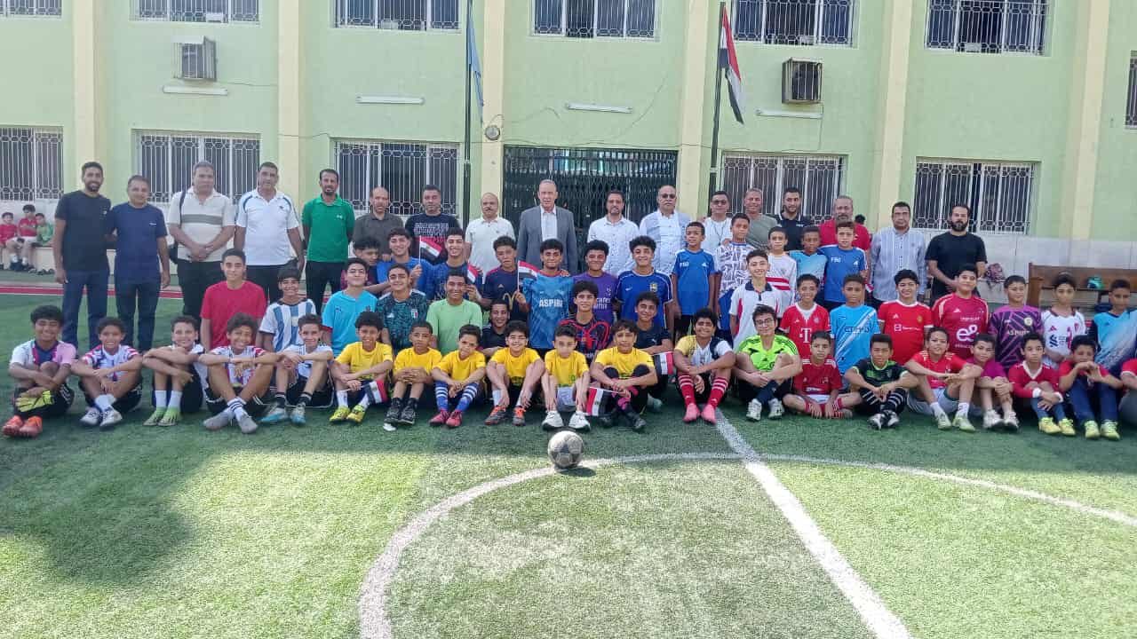 انطلاق دورة كرة القدم للمدارس الابتدائية والإعدادية ضمن الأنشطة الصيفية بأسيوط
