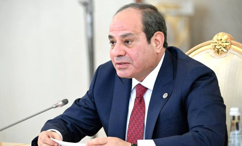 السيسي يشيد بجهود ترامب الرامية لوقف الحرب في غزة