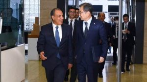 وزير الخارجية يلتقي نظيره الكوري الجنوبي ورئيس مجلس الأمن الحالي