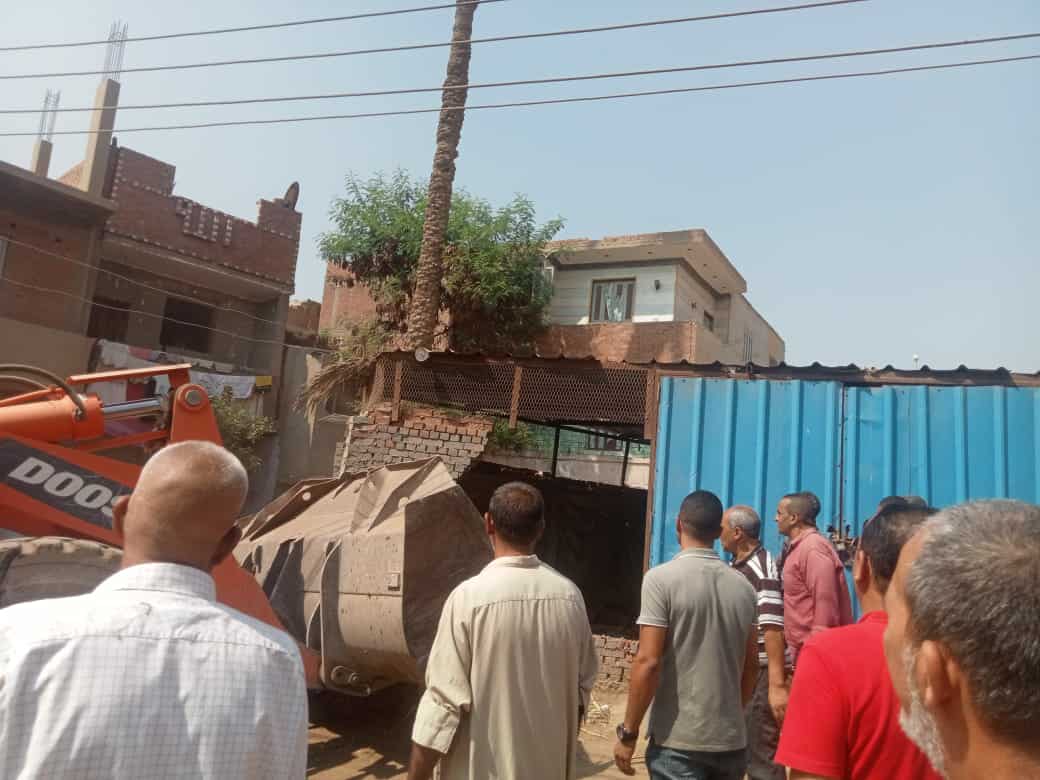 الجيزة: إزالة 58 حالة تعدٍ وبناء مخالف على أراضي أملاك الدولة بمساحة 13 ألف م²