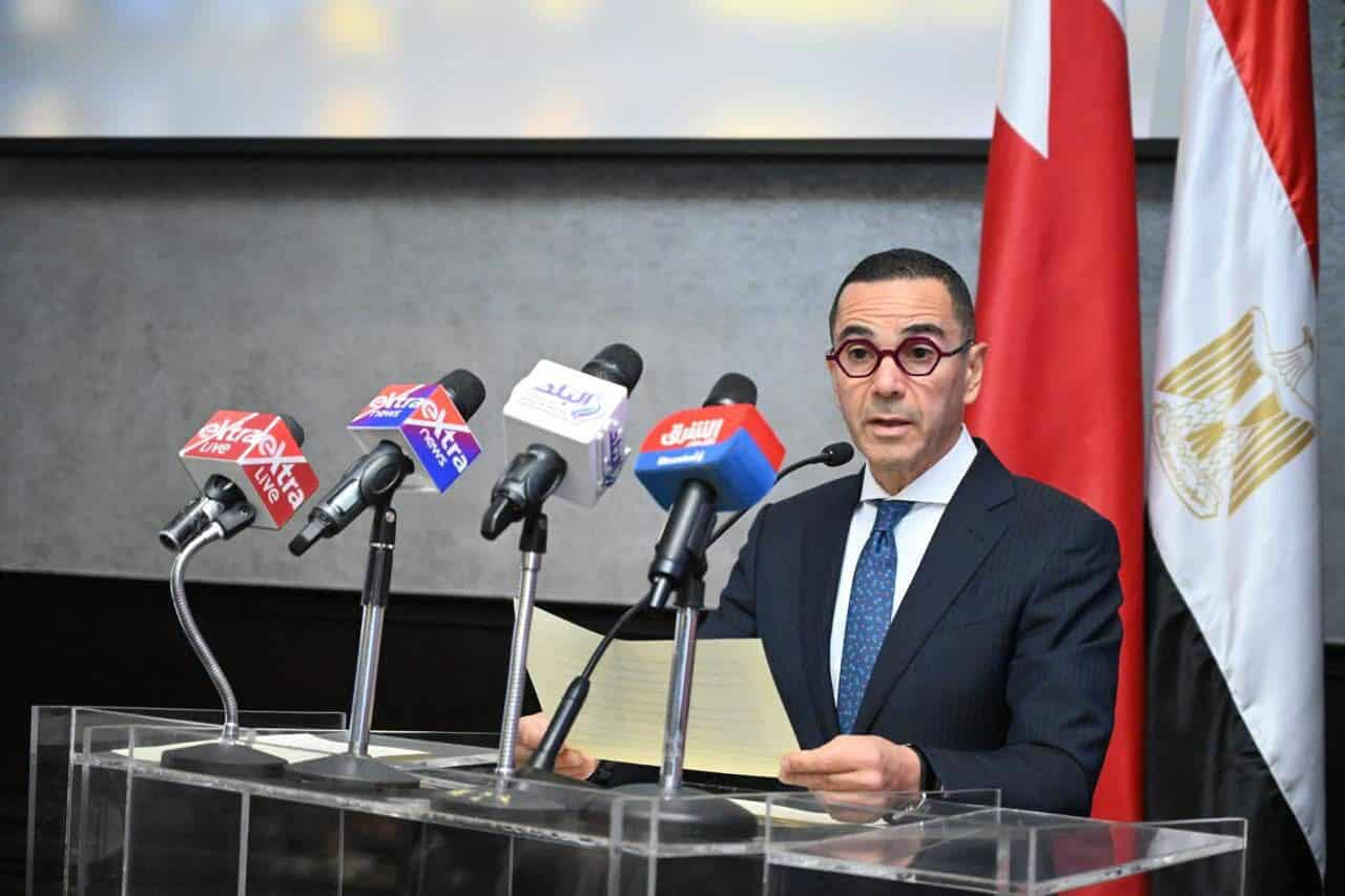 الخطيب: 450 مليون دولار استثمارات بحرينية في مصر وتبادل تجاري بـ35.27 مليون