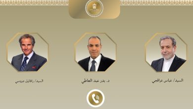 جهود مصرية مكثفة لخفض التصعيد النووي الإيراني