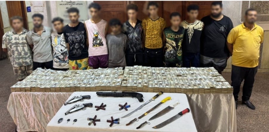 القبض على6 أشخاص سرقوا 11 مليون جنيه خلال سطو مسلح بمدينة نصر