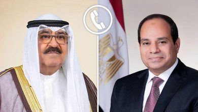 السيسي وأمير الكويت يدينان الاعتداء على قطر ويدعوان لإنهاء مأساة غزة
