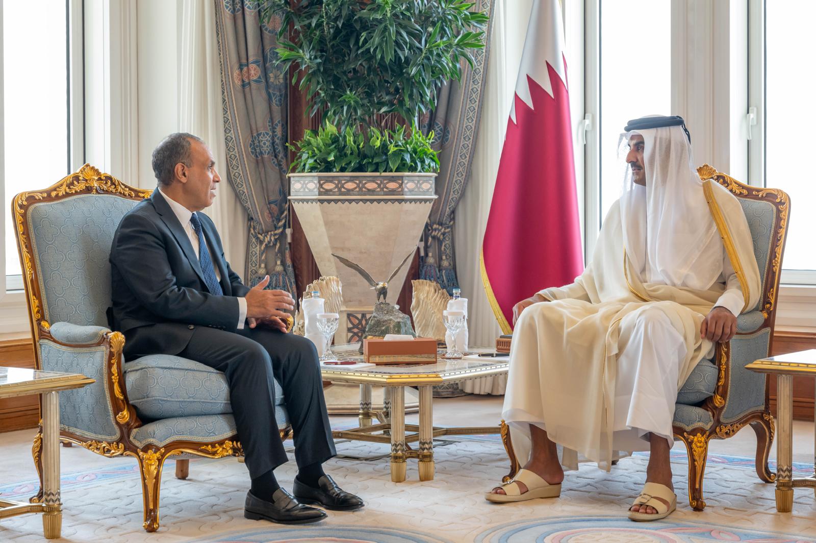 بتوجيهات من الرئيس السيسي.. وزير الخارجية ينقل رسالة تضامن إلى أمير قطر