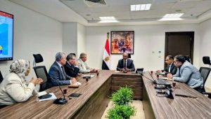 نائب وزير الاسكان يتابع موقف منظومة الصرف الصحى بمدينة دهب بجنوب سيناء