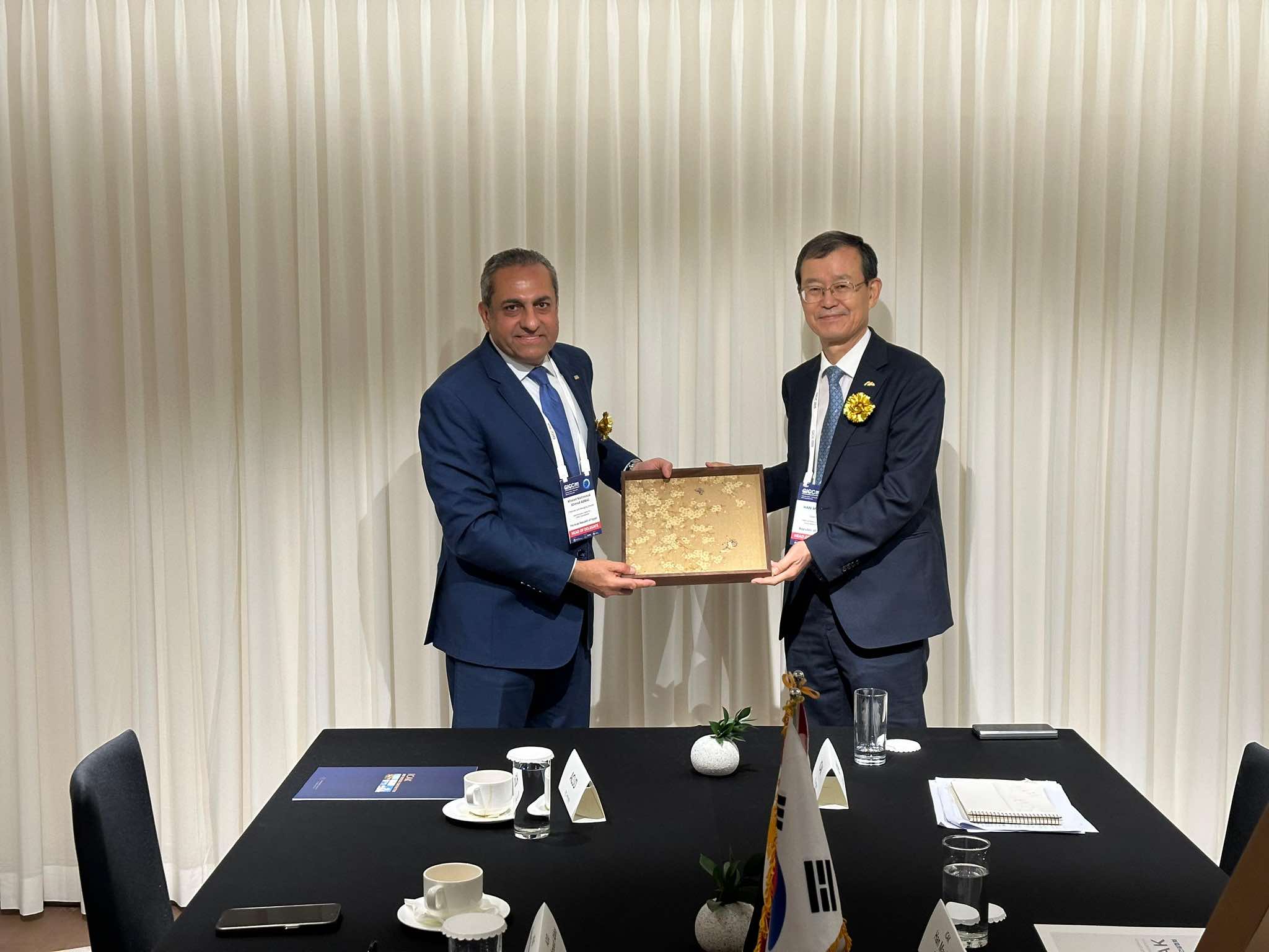 شركة العاصمة الإدارية تشارك في المؤتمر العالمي للتعاون في مجال البنية التحتية