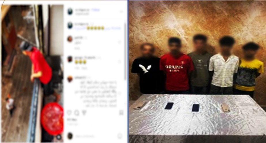 القبض على المتهمين بإلقاء أكياس مياه على المارة بالزاوية الحمراء