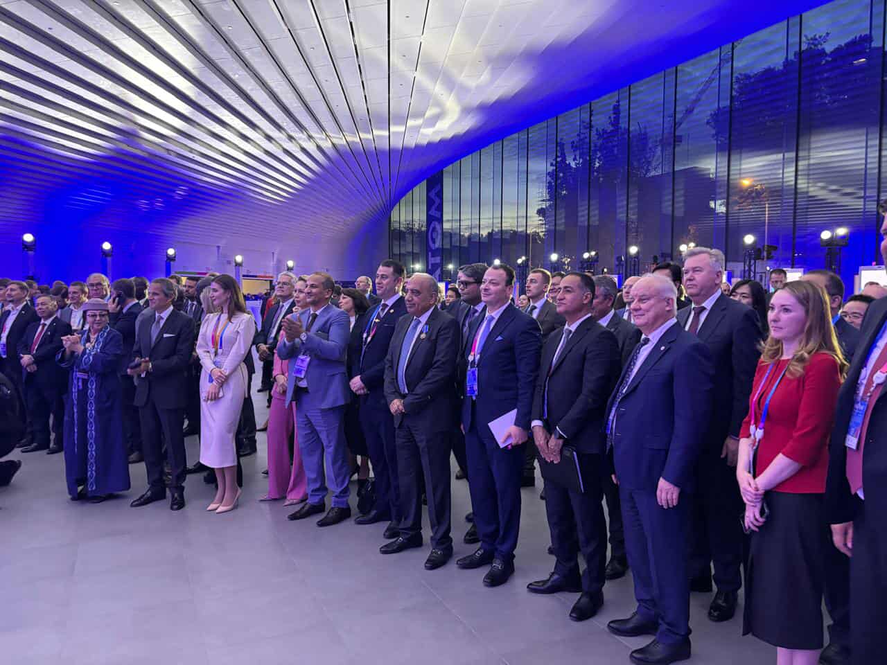 الأسبوع الذري العالمي يختتم فعالياته في موسكو بتكريم وزير الكهرباء