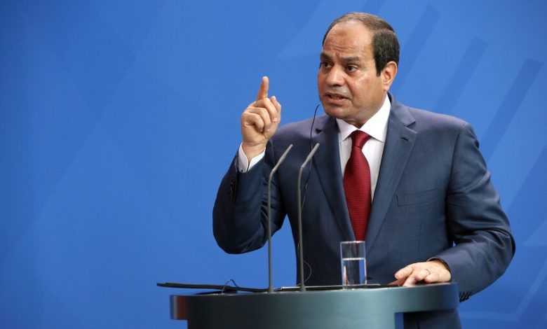 السيسي يبحث مع قائد أمريكي احتواء التصعيد في الشرق الأوسط