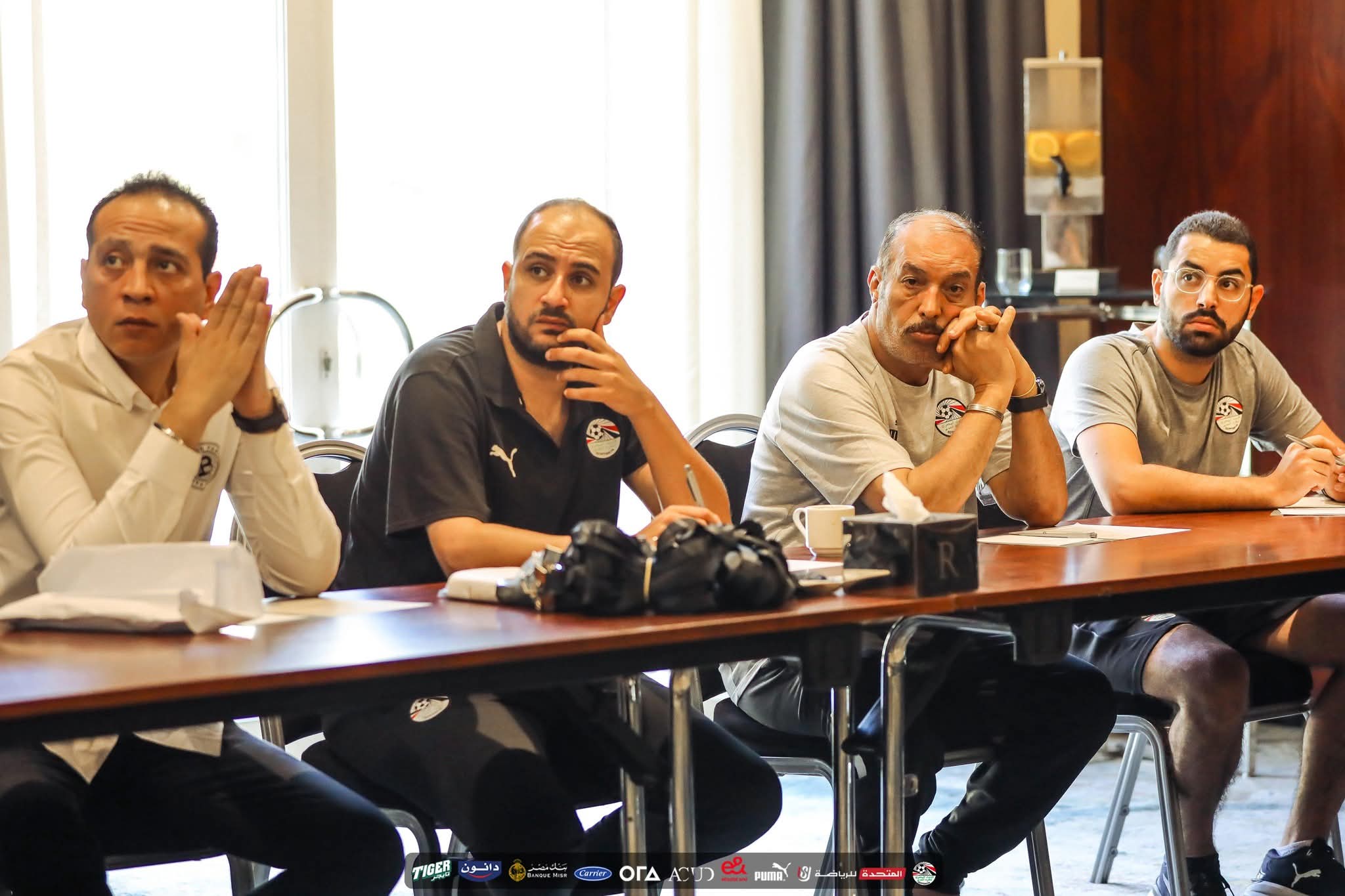 منتخب مصر بالأحمر و إثيوبيا بالأخضر في تصفيات كأس العالم 