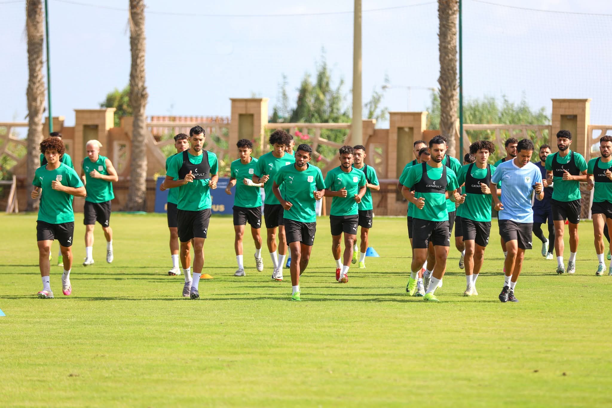 صلاح محسن يقود هجوم المصري أمام الزمالك بالدوري