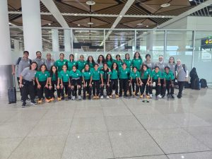 بعثة منتخب مصر للكرة النسائية تحت 20 سنة تصل مالابو استعدادًا لمواجهة غينيا الاستوائية