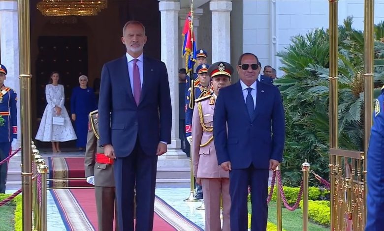 الرئيس السيسي و ملك إسبانيا يطالبان بوقف فوري لإطلاق النار بغزة