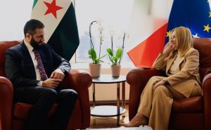 رئيسة وزراء إيطاليا تؤكد على دعم بناء سوريا وعودة اللاجئين