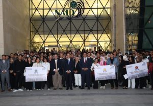 وزير الاتصالات يشهد حفل تخريج طلاب الجامعات الملتحقين بالبرنامج الصيفى للتكنولوجيات المساعدة