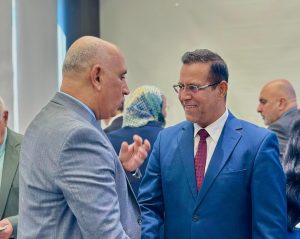 رئيس الاتحاد العربي للإعلام السياحي يلتقي رئيس لجنة النقل والسياحة بجامعة الدول العربية