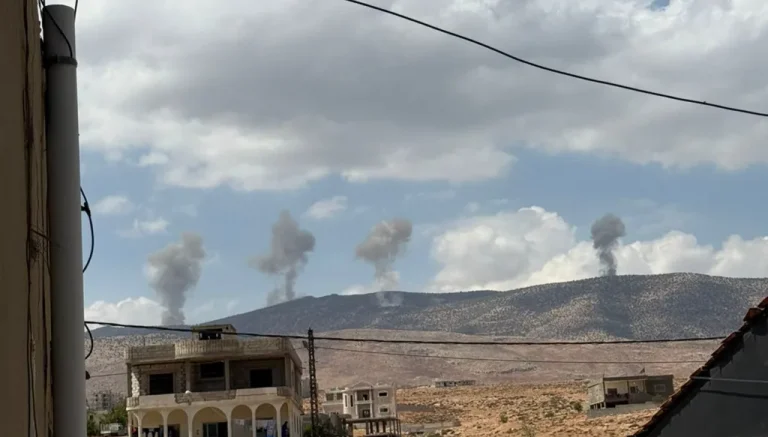قصف إسرائيلي يستهدف منطقة الهرمل في لبنان