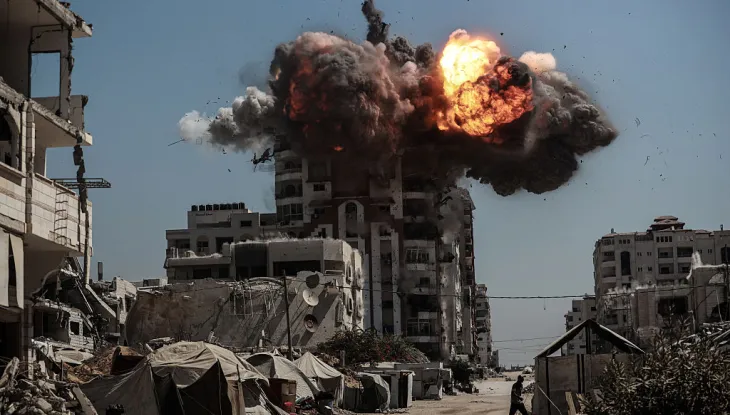 صحة غزة: 34 قتيلاً و200 جريح في 24 ساعة