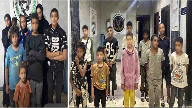 حبس 16 متهما باستغلال الاطفال فى التسول بالنزهة ومصر الجديدة