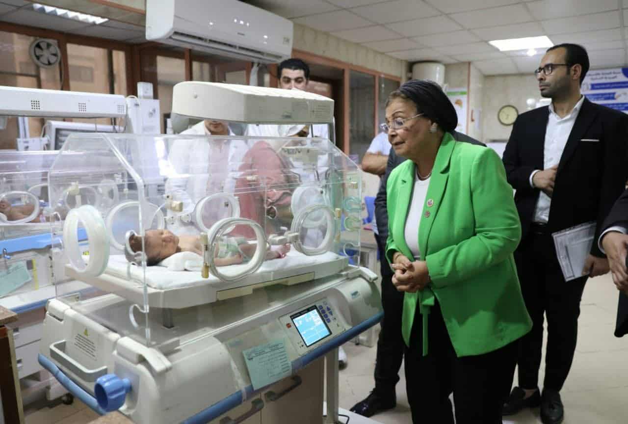 نائب وزير الصحة تتفقد عددًا من المنشآت الصحية بكفر الشيخ